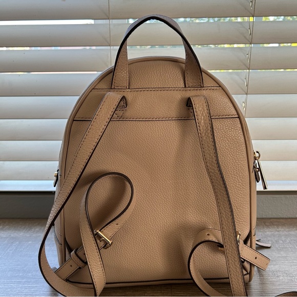 Michael Kors Truffle Leather Backpack - Picture 2 of 4